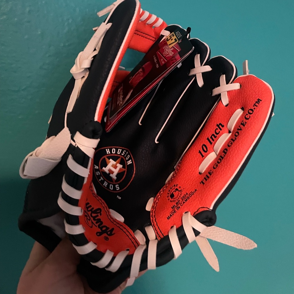 Astros youth baseball glove